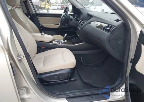 2012 BMW X3 xDrive28I from USA, damaged, VIN 5UXWX5C59CL717878